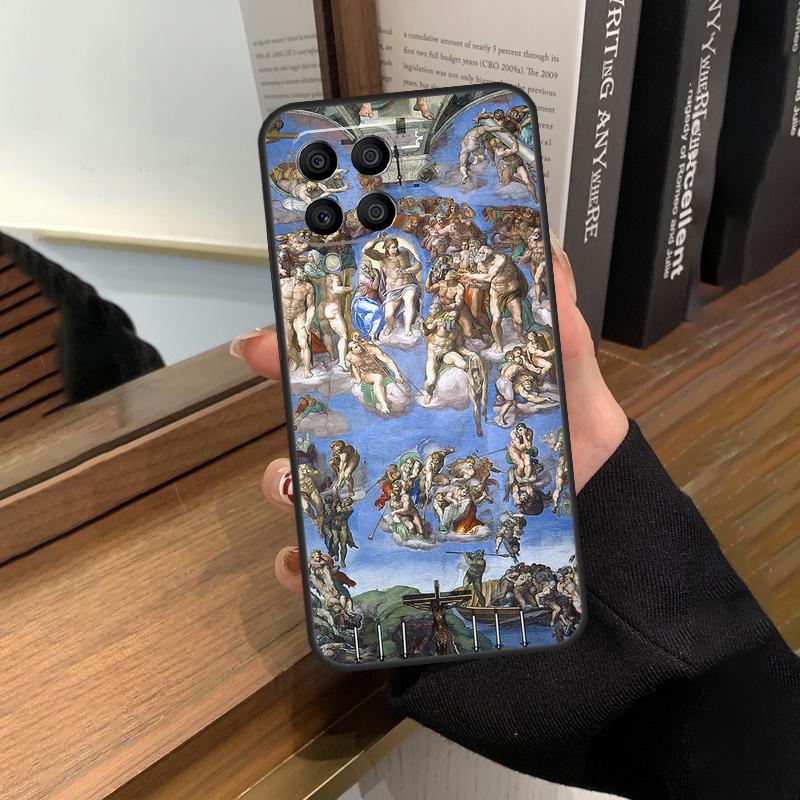Michelangelo Art Case For Samsung Galaxy M13 M53 M51 M31 M11 M14 M34 M54 M12 M32 M52 M16 M36 M56 M15 M35 M55