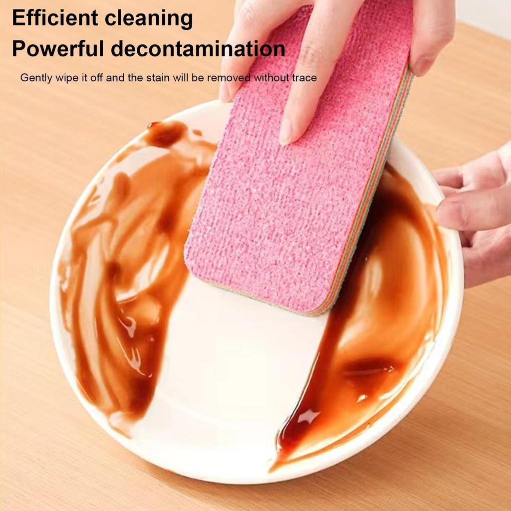 multilayers Tearable Cleaning Cloth Thickened Kitchen Cleaning Towel Strong Absorbent Dish Rags Tableware Home Wipe Cloth