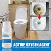 Fast Foam Splash Toilet Bowl Foaming Powder Toilet Cleaner Sink Tank Stain Cleaning Powder Eliminate Odor Prevent Blockage 110g