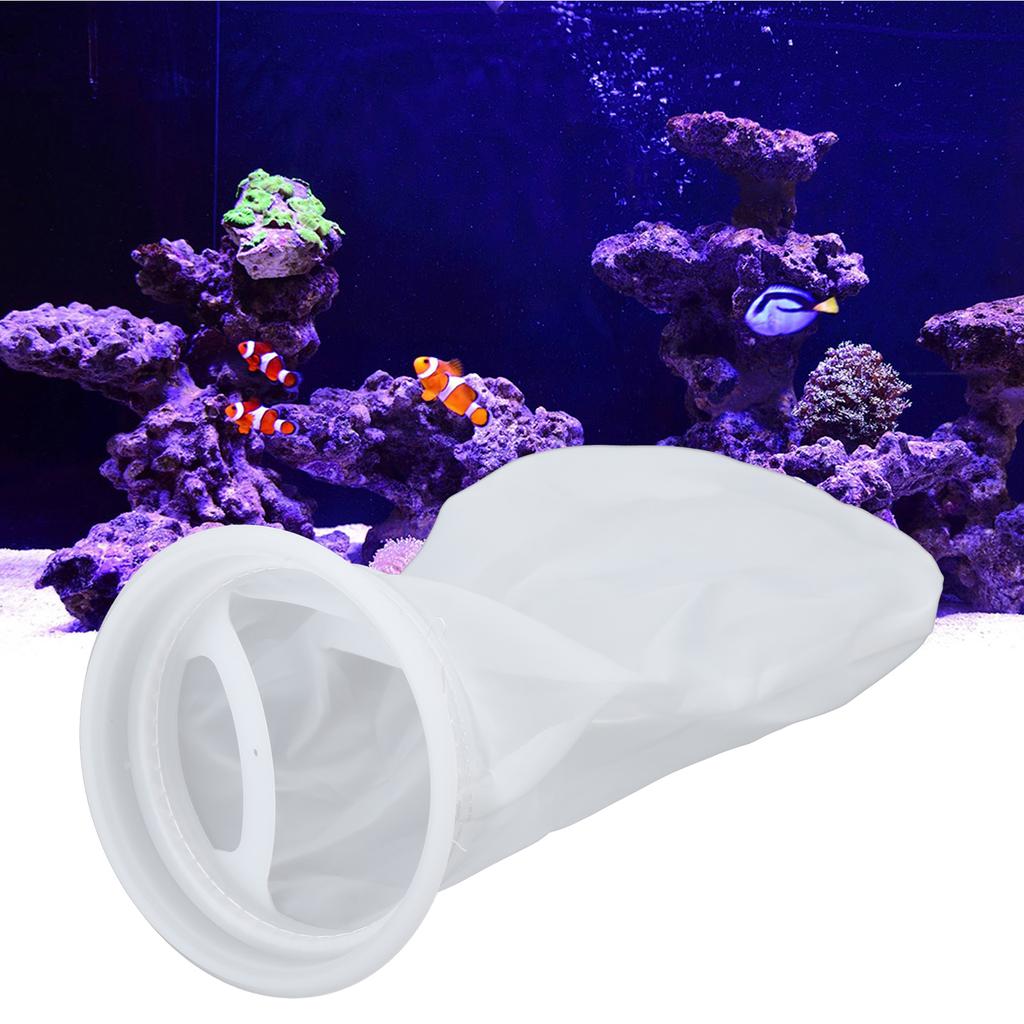 4 Inch Ring Filter Socks 200 Micron Aquarium Nylon Filter Bags 4 In Ring By 10 In Long Fish for Tank Filter Accessories
