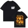 2026 Hot Sale Men Women Fashion Short Sleeve Tshirt Graphic Print T-shirt Vintage Bruno Mars The Romantic Tour 2026 T Shirt Streetwear Clothes Top