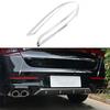 For Kia K5 Optima 21-2024 Glossy Chrome Rear Fog Light Lamp Frame Trim 2PCS
