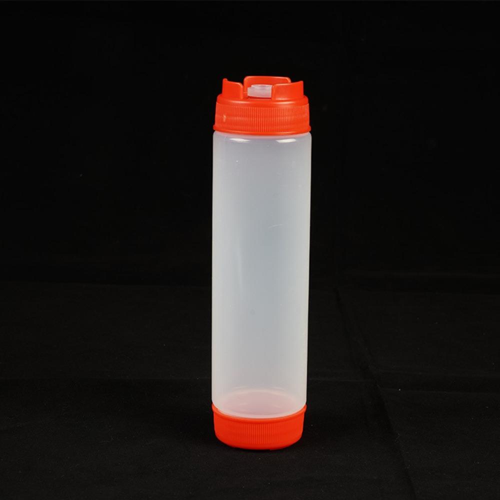 16/20/24oz Sauce Dispenser Plastic Olive Oil Dispensers Double Head Sauce Bottles  Mustard