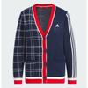 Adidas Golf Pullover Fashion Checked Cardigan Is4752
