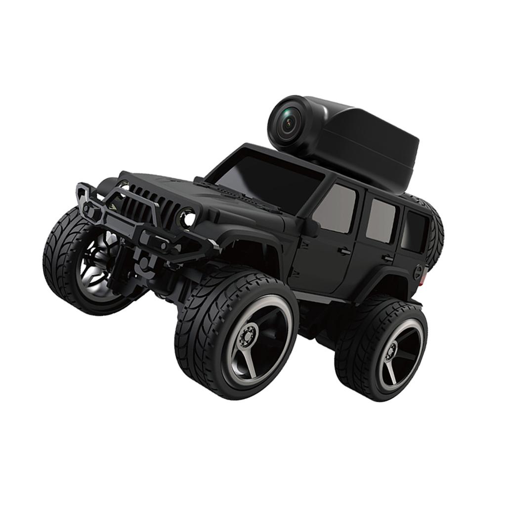 1:64 Alloy RC Crawler Car with 480P Camera, WiFi APP Control, Gravity Sensing, Auto Demo, Control, Lights, Photo/Video, 2.4GHz Remote Cont