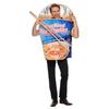 Adult Seafood Cup Noodles Costume Men Halloween Instant Noodles Cosplay in Party