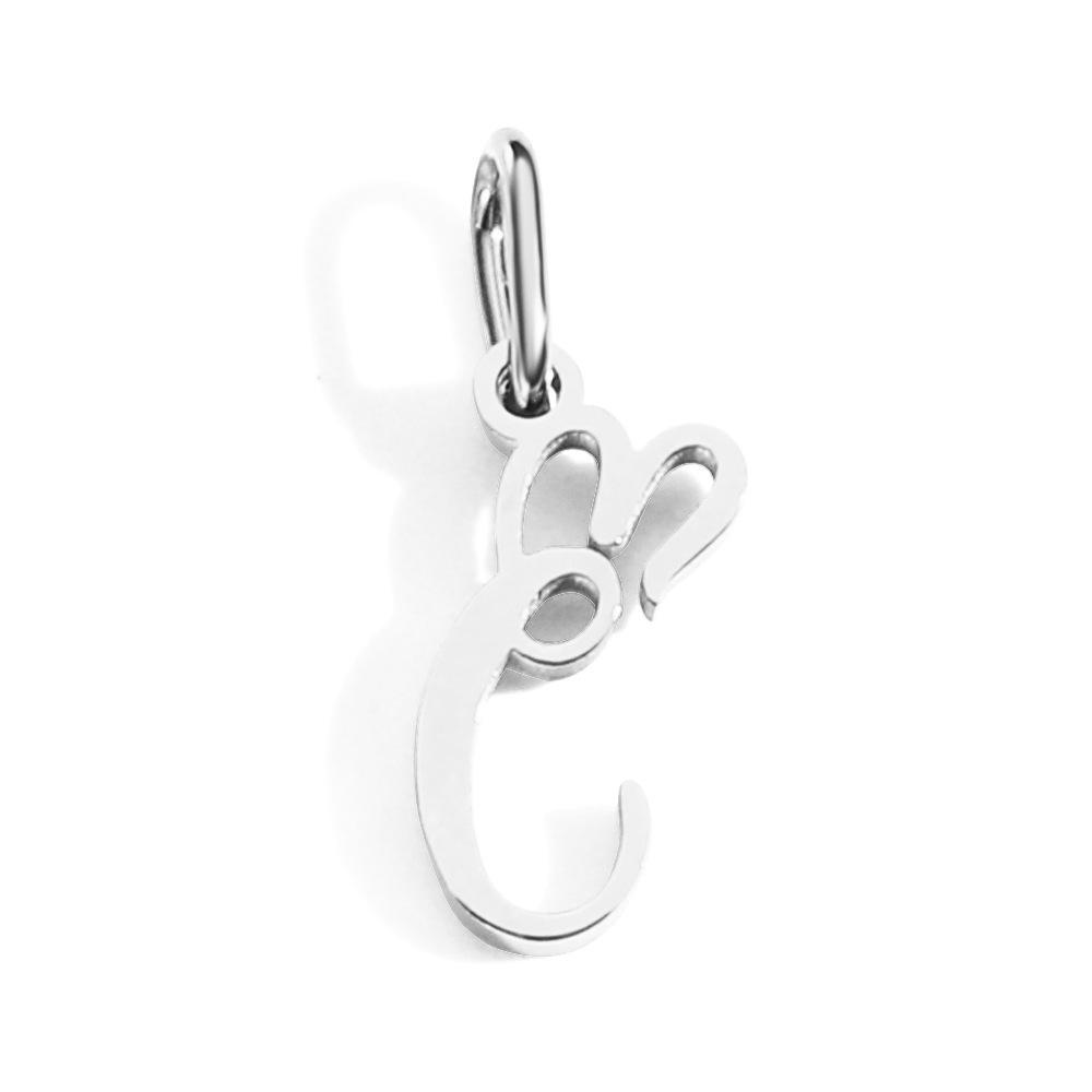 Gold-Plated Stainless Steel Alphabet Pendants for DIY Necklaces – Colorfast Jewelry Charms