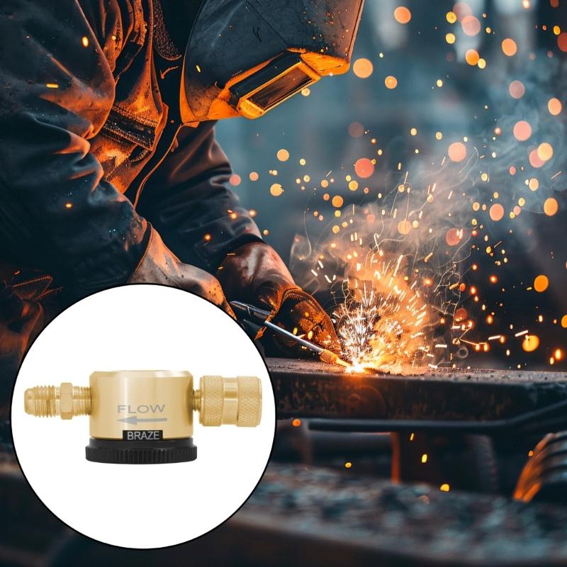 Copper Nitrogen Purge Regulator Suitable For Durability With Easy Installation And Leak Prevention For Lab Applications