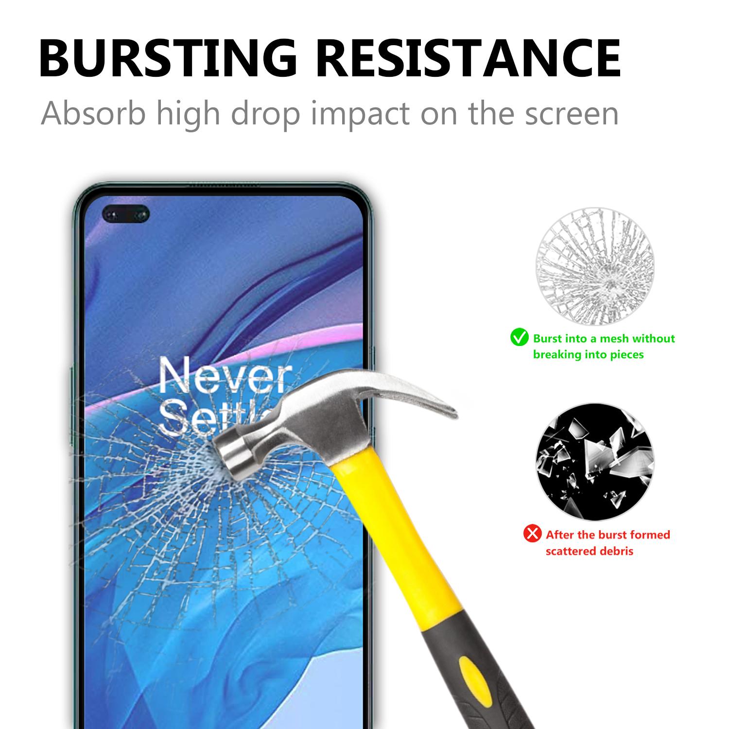 

Full Screen Tempered Glass Screen Film for OnePlus Nord Type A