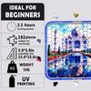 Taj Mahal 192 Puzzle di Legno a Forma Speciale Piano Irregolare Creatività