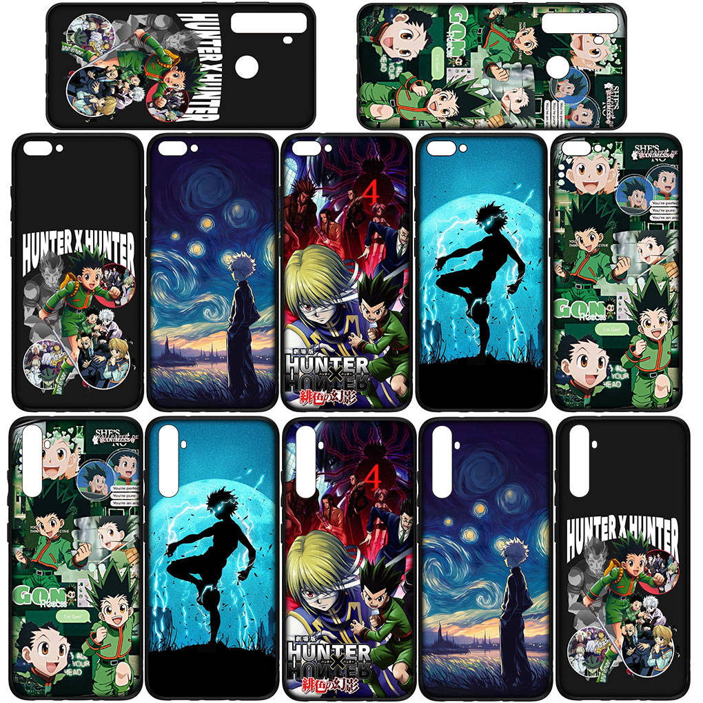 Case for Samsung Galaxy S25 S24 S23 iPhone 16 15 Xiaomi Redmi Note 14 13 12 16E 11 Pro Max OPPO Moto Huawei Poster Killua Hunter X Hunter Gon Freecss