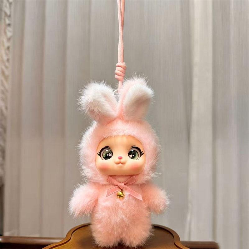 

New Cute Plush Toys Plush Dolls & Figurines Plush Bag Charms Holiday Gifts Gifts for Students Christmas Gifts 1PC розовый