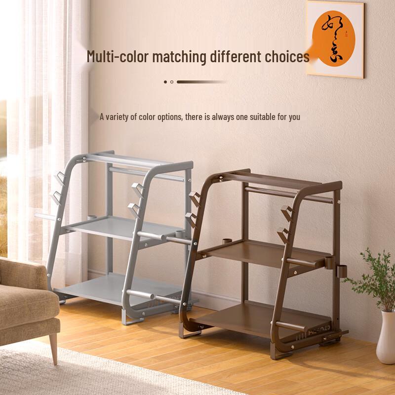 HEAD Adjustable Dumbbell and Kettlebell Storage Rack