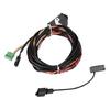 Direct Fit Microphone Wire Kit 8X0035447A for Automobile Head Unit Service, Insulated Harness Leads with Plugs Ends for RCD510 RNS510 Systems