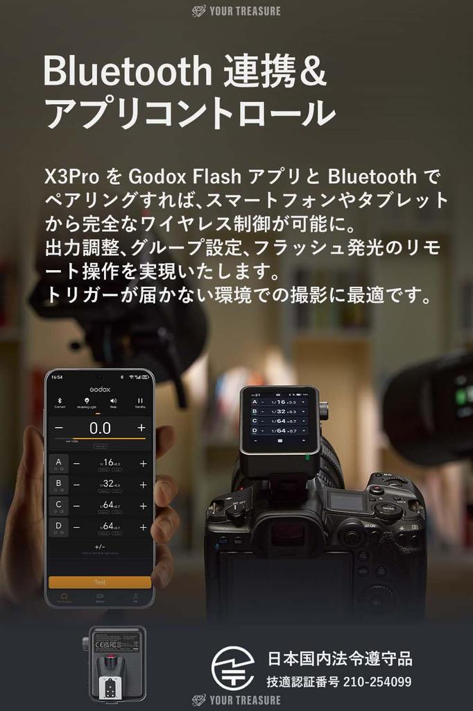 Japanese Godox X3Pro Nikon Compatible Wireless Transmitter [Authorized Dealer] X3Pro-N