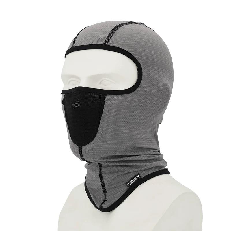 Good Quality Mesh Breathable Cycling Motorcycle Helmet Headgear Hood Outdoor Tactical Balaclava Full Face Mask M(54-58cm)