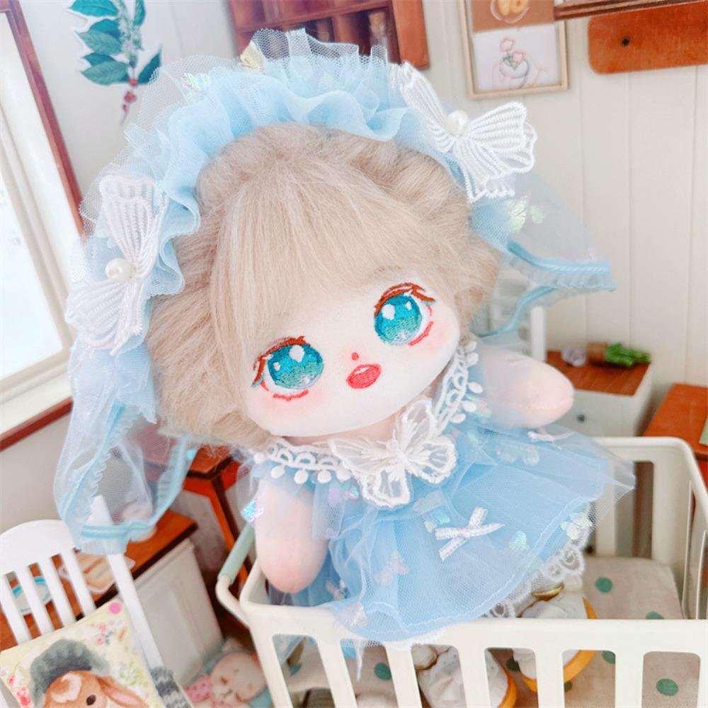 Lolita Cotton Doll's Clothes Wedding Dress Plush Doll Clothes  20cm Cotton Doll