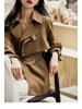 Women's 2025 Spring/Autumn Fashion Mid-Length Windbreaker Coat