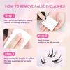 [Free Glue&Tweezers]Sunflower False Eyelashes, High-Density 10 Rows, Strip Lashes with Natural Pure Look, Triple-Segmented Set
