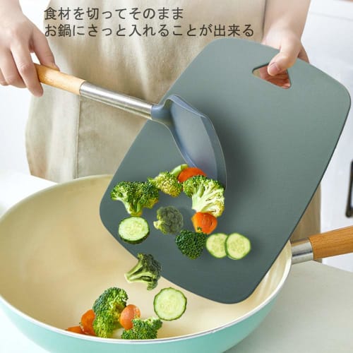 hiino kano Cutting Board, Dishwasher Safe, Antibacterial, Heat Resistant, Mildew Resistant, 3-Color Set, Lightweight, Thin, Dual-Sided Use, Perfect fo