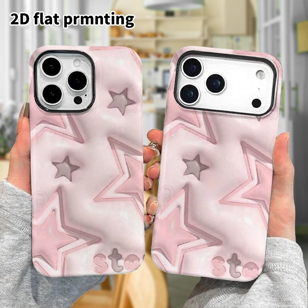 Phone Case: 2D Flat Samsung Galaxy A34 A35 M05 M06 S20 S22 S21 FE Plus 5G Protective Case, Star Background, Perfect Christmas and Halloween Holiday Gi