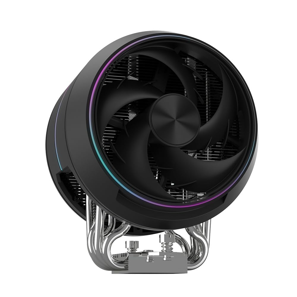 ZALMAN ZET5 BLACK ARGB Dual Tower CPU Cooler with 120mm Fans Air-Cooled (FN2606)