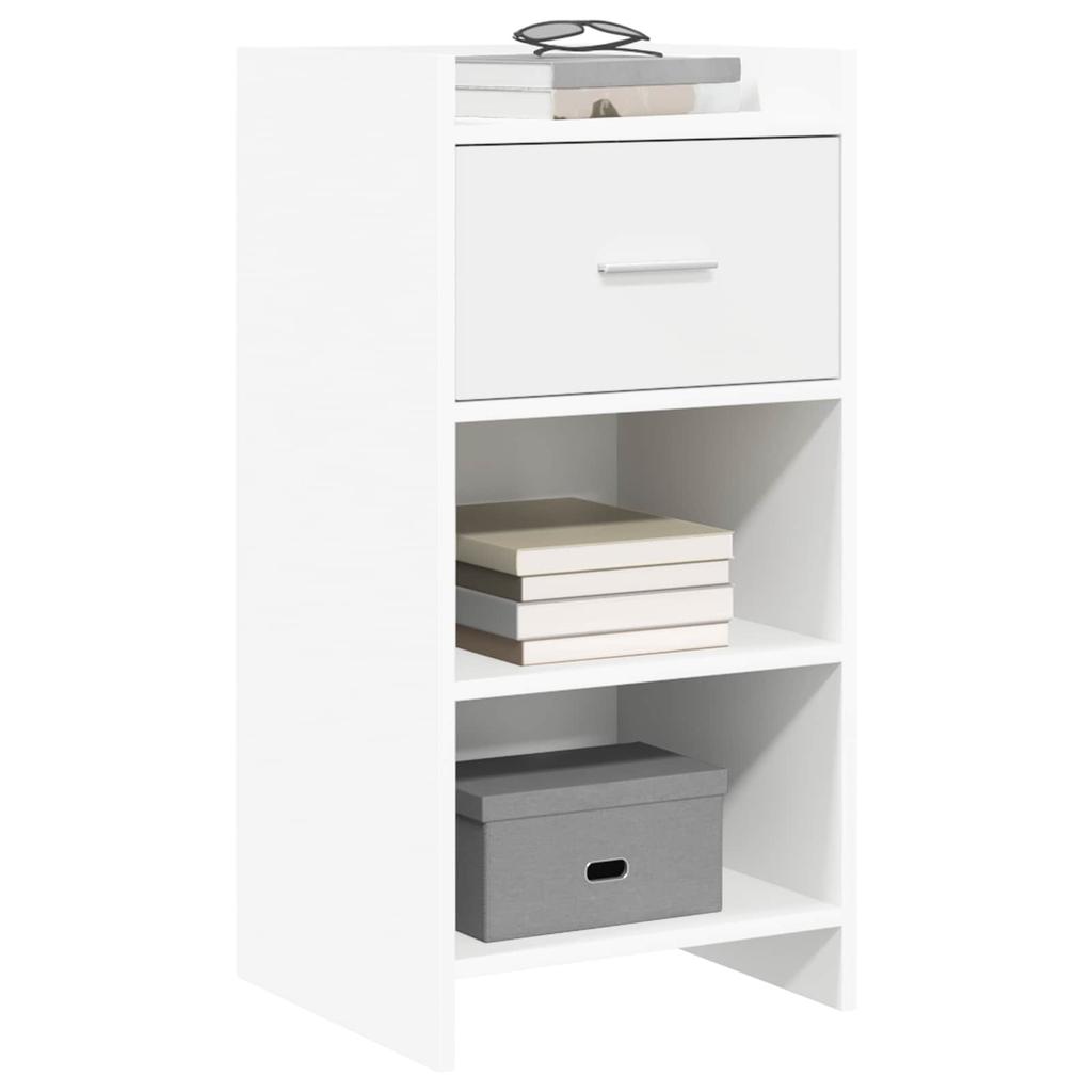 Sideboard in White 40 x 36 x 80 cm Engineered Wood