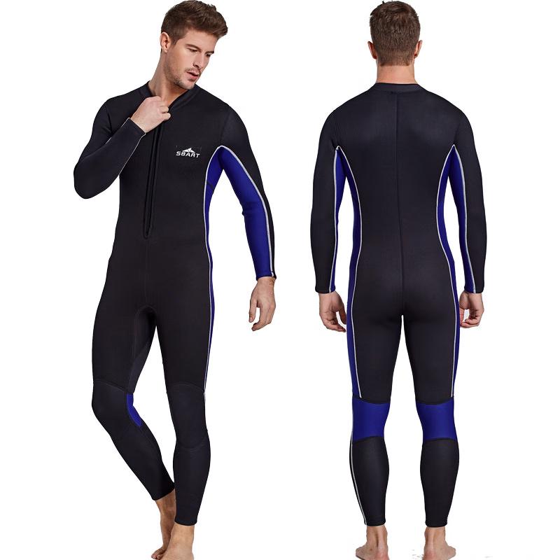 SBART 3MM Long Sleeve One-Piece Wetsuit