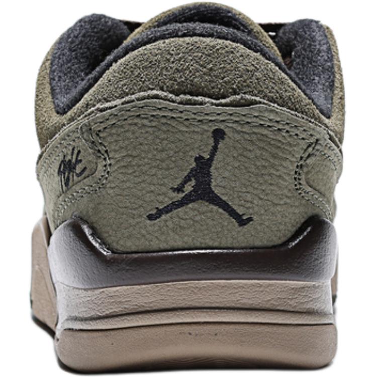 Jordan Flight Court Comfortable Soft Low Top Kids Skate Shoes Unisex Sneaker Green HF3333-202