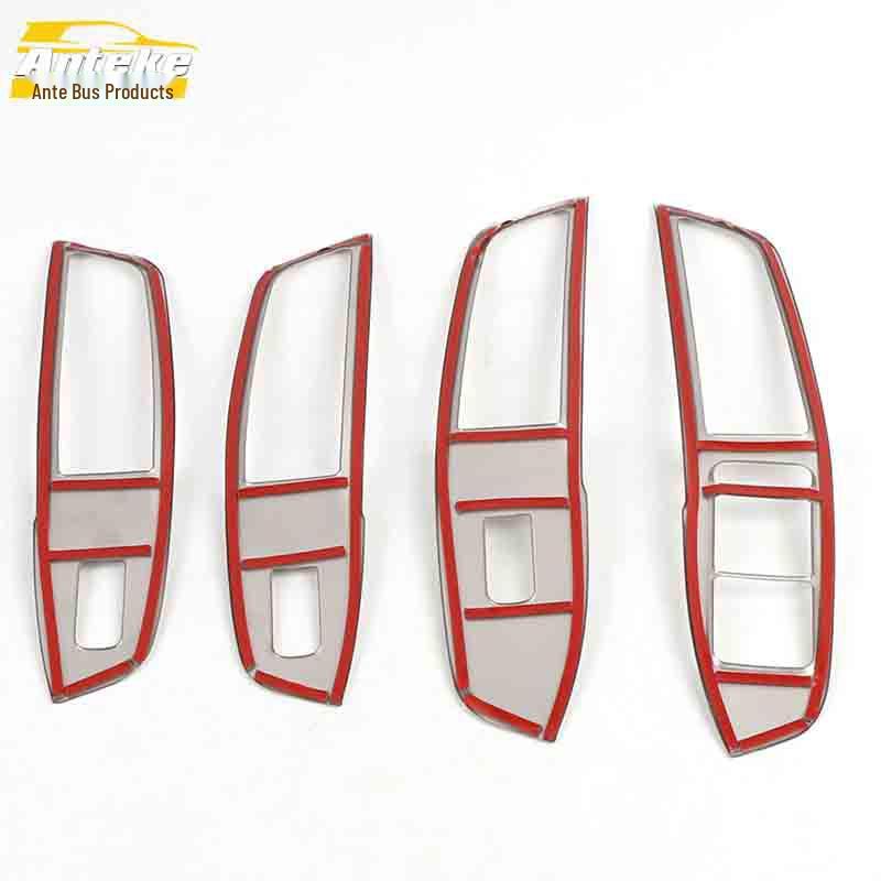 MG ZS Glasheberrahmen Dekor: Auto Fenster Armlehne Knopf Pailletten Zubehör