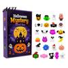 Squeeze Stress Ball Halloween Toy Advent Calendar, 24 Day Ghost Pumpkin Fidget Decompression Toys Set, Collectible Figures Gift Box for