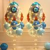 Kids' 10th Birthday Alien Rocket Airplane Balloon Decoration Set