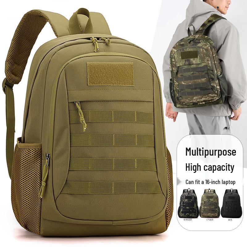 Large Capacity Camouflage Outdoor Backpack - Multifunctional Hiking, Climbing, Cycling, and Tactical Bag
