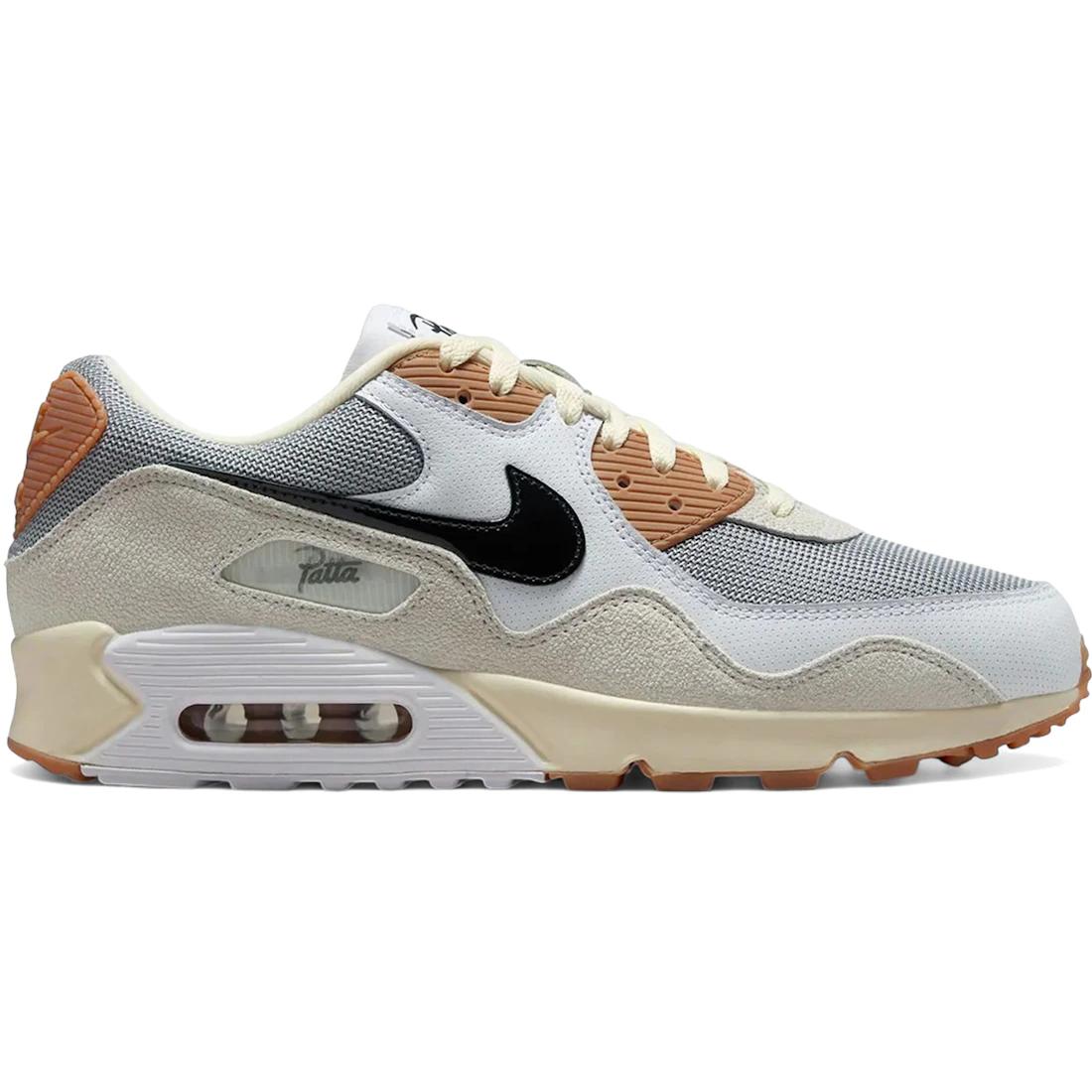 

Кроссовки Nike Air Max 90 SP Patta Waves Particle Grey Coconut Milk(IF6505) 44