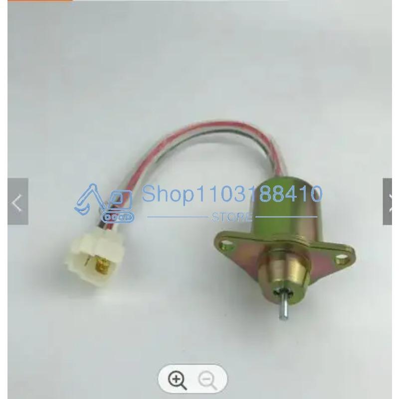 Hochwertig 1503ES-12S5SUC5S 12V 24V Abstellmotor Magnetventil Dieselmotor Kraftstoff-Abschaltmagnetventil für 4TNV94 4TNV98