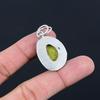 Natural Atlantisite Gemstone Jewelry 925 Sterling Silver Pendant For Girls