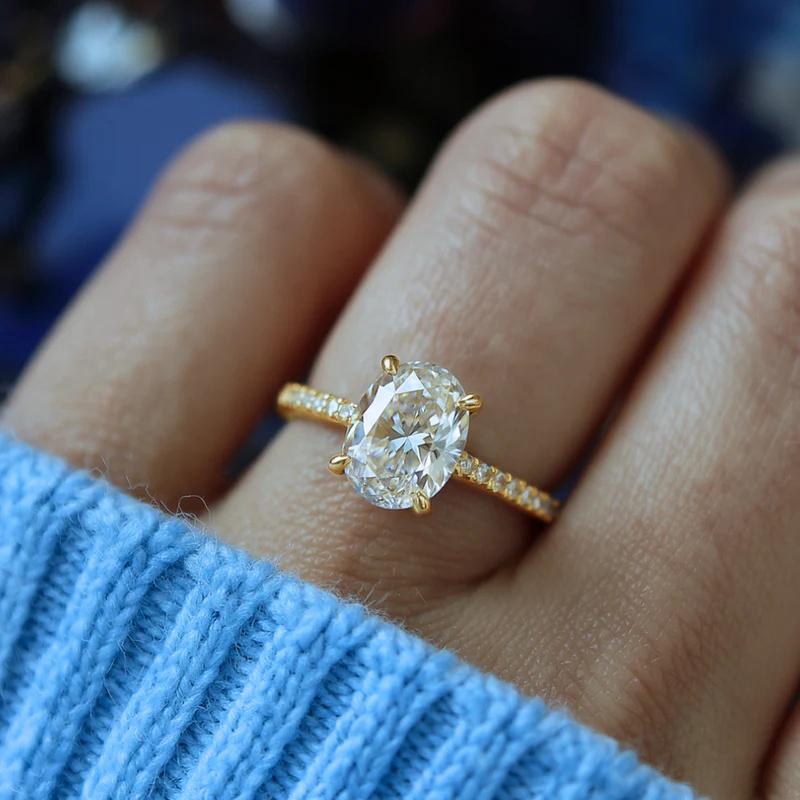 Xiaomi Huitan Women Ring Simple Style Versatile Party Daily Accessories Silver Color/gold Color Fashion Lady Charming Jewelry with CZ