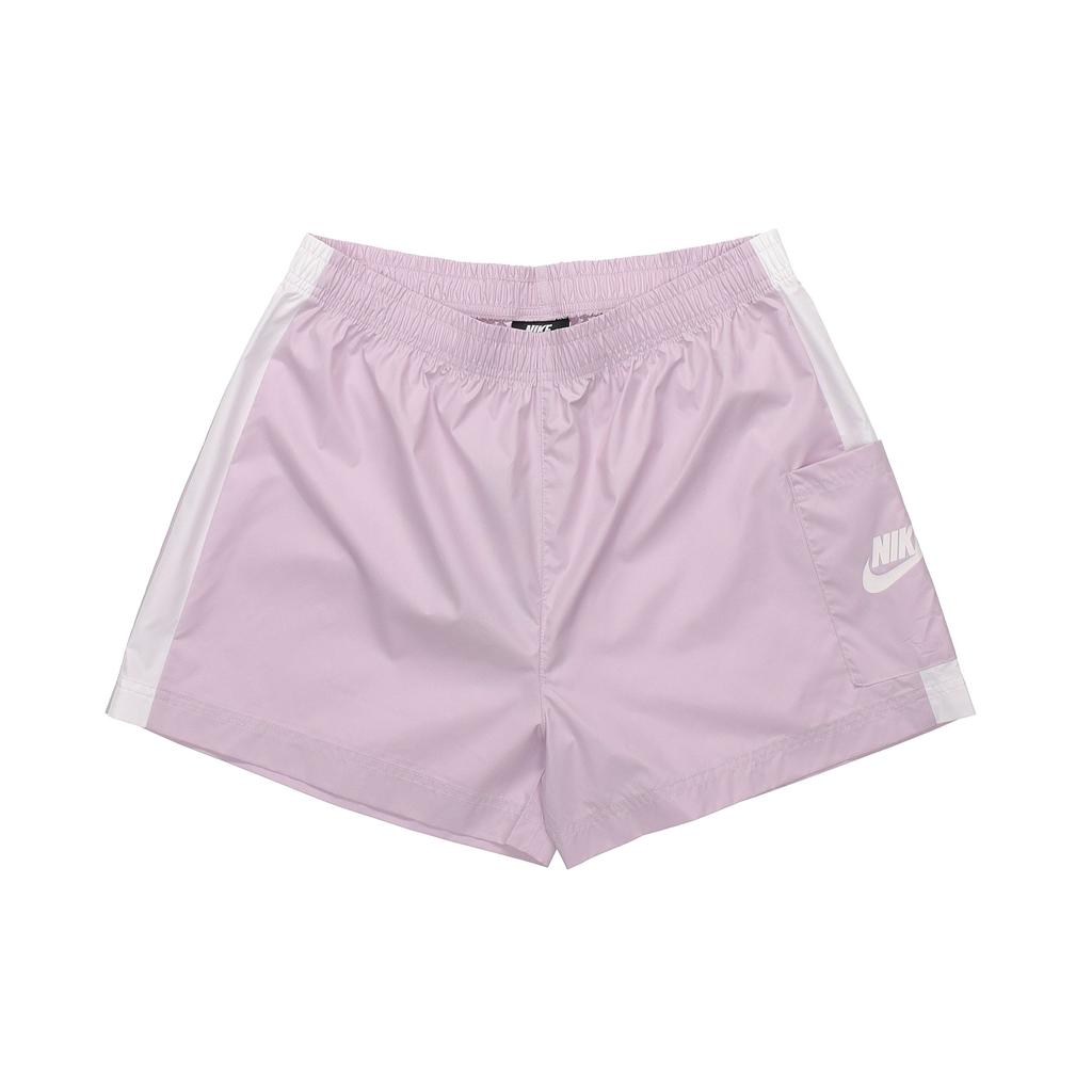 Nike Casual Soft Durable Woven Sports Shorts Women Shorts Light-Purple CJ1689-576