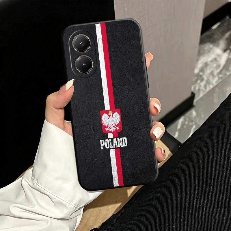 Poland Flag White Red Soft Phone Case for Xiaomi Poco X5 X6 X7 X8 Pro Max X3 F7 F8 Ultra M8 M7 M6 M5 Redmi 15 15C 14C 13C 12C X4