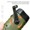 Multifunction Solar Hand Crank Flashlight Emergency LED Portable Torch for Climbing Camping