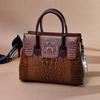 Borsa Effetto Coccodrillo Nuova Moda Europea e Americana Borsa a Mano Borsa Tote Borsa a Tracolla Borsa da Donna Borsa a Mano Borsa Grande