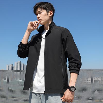 Autumn Casual Jacket Jacket Men's Solid Color Loose Trendy Brand Men's Coat Korean Version Trendy Versatile Top