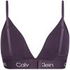 Calvin Klein Modern Attraction Wireless Soft Support Triangle Cup Bra Women Underwear Dark-Plum QF7456-9N1