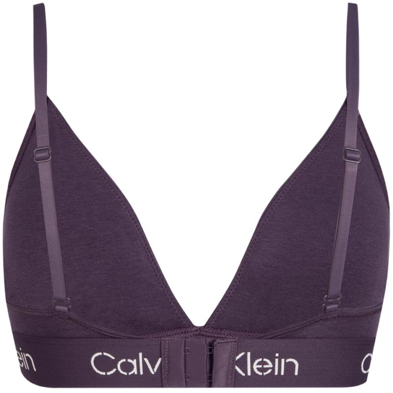 Calvin Klein Modern Attraction Wireless Soft Support Triangle Cup Bra Women Underwear Dark-Plum QF7456-9N1