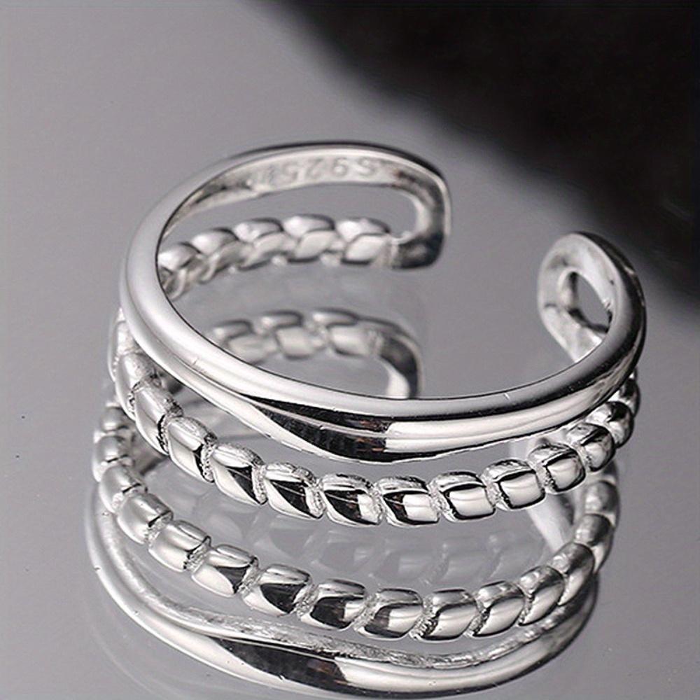 

Двухслойный браслет из звеньев цепи открытого дизайна в подарок для подруг чистый