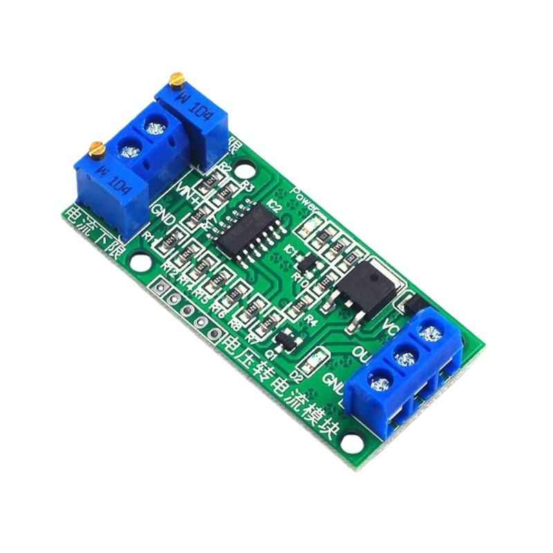 7V-30V 0-15V zu 4-20mA Lineare Umwandlung Spannung zu Strom Sender Modul Konverter Übertragung Einstellung