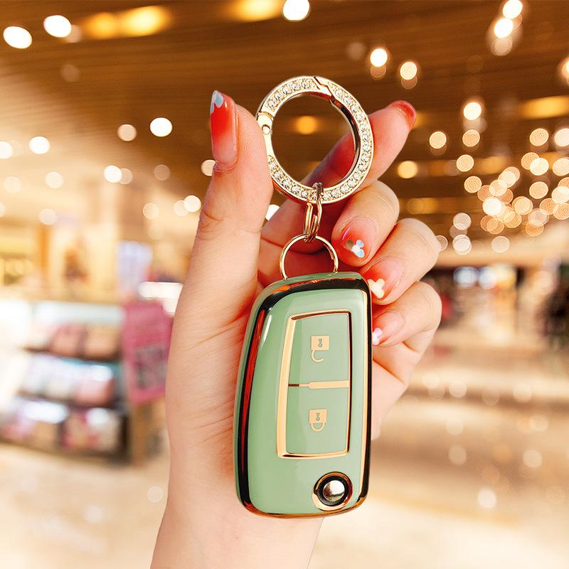 Aplicabil pentru husă cheie Dongfeng Nissan Qashqai pliabilă 2 chei 2017 2019 pentru bărbați 17 pentru femei high-end drăguț