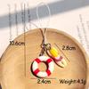 Cartoon Mini Summer Swim Ring Phone Chain Cute Resin Phone Lanyard Keyring Camera Pendant New Lovely Hanging Decoration