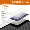 ERICSITY Solarpanel 100W Faltbares Solarladegerät Solarpanel Neuestes ETFE-Einzelkristall Hohe Umwandlungsrate Schnelles Laden IP65 Wasserdicht und