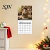 Personalized Gift for Pet Owners 2027 Guinea Pig Adventures Wall Calendar, Cute 12 Monthly Planner with Thick Paper Calendar Imaginative Scenes,